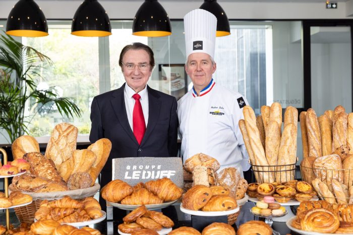 Partenariat de BRIDOR avec Frédéric LALOS, <br />
Meilleur Ouvrier de France Boulangerie 1997