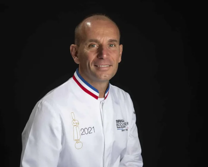 Début de la collaboration avec Davy TISSOT (Bocuse d'Or 2021 et MOF Cuisine)